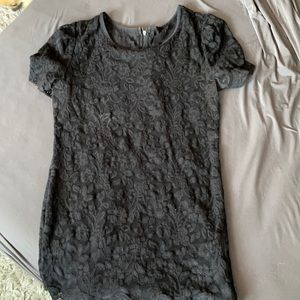 Black Lace Tee